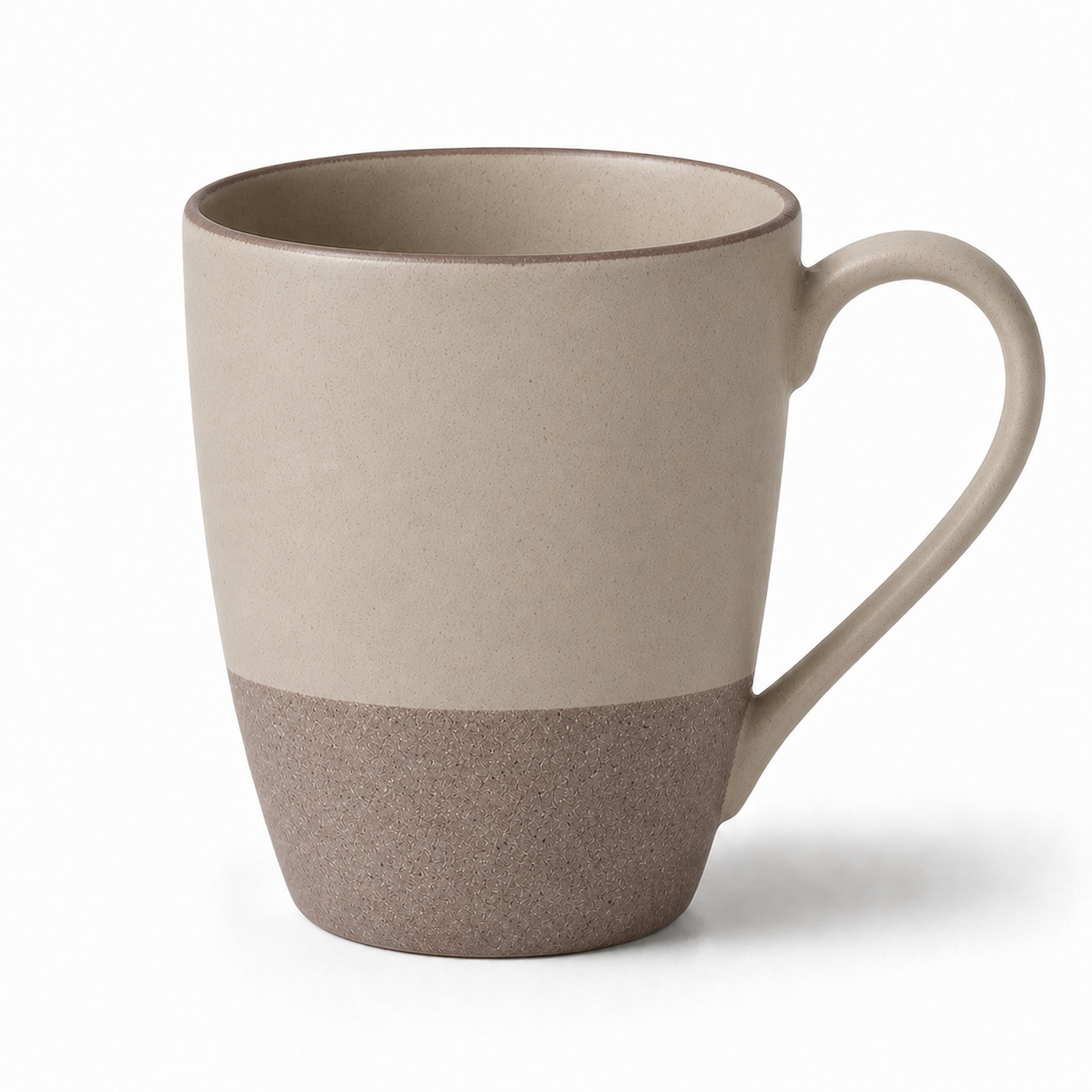 The Black in Jute — hand-thrown stoneware coffee mug by Slowatom