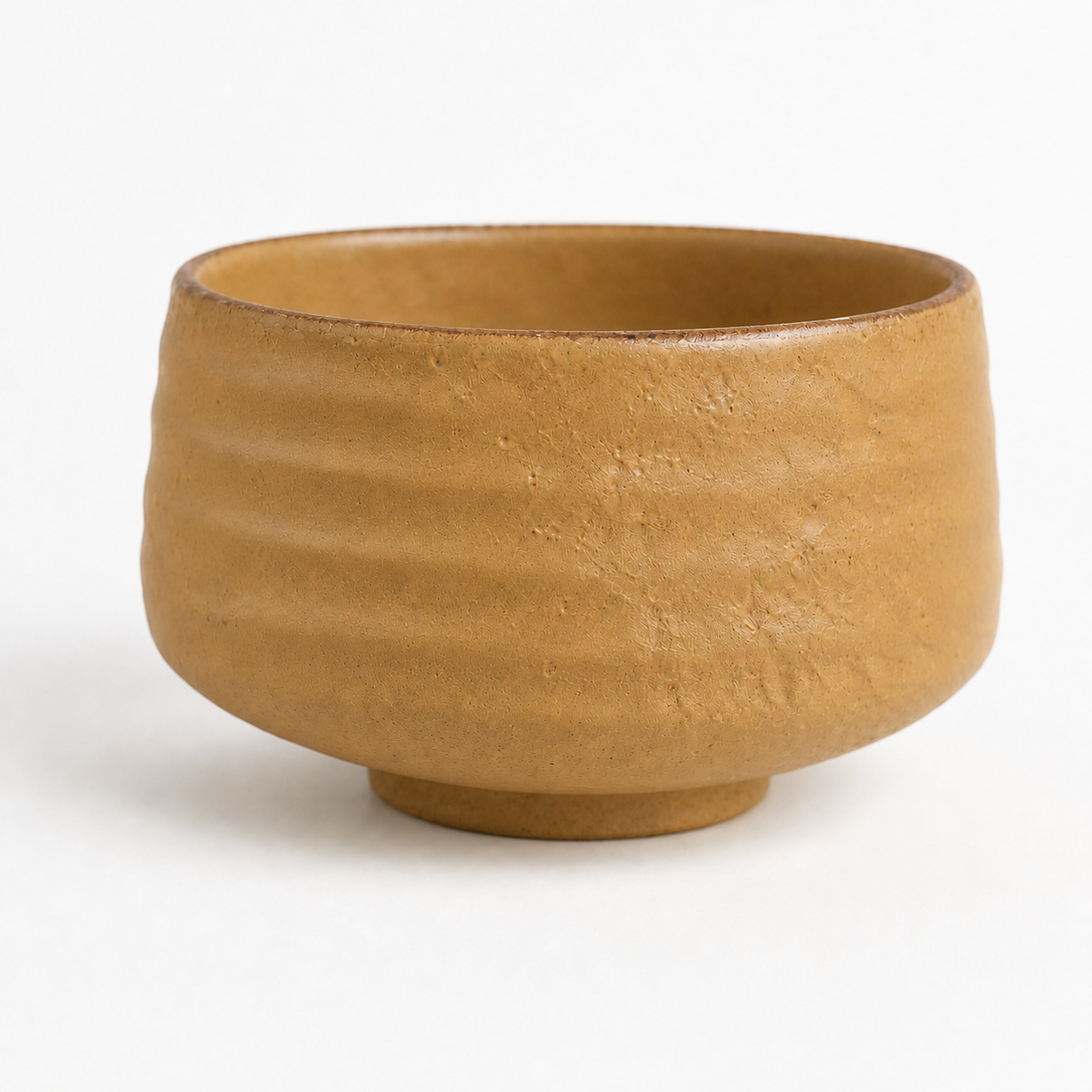 The Matcha in Sable — hand-thrown stoneware matcha bowl chawan by Slowatom