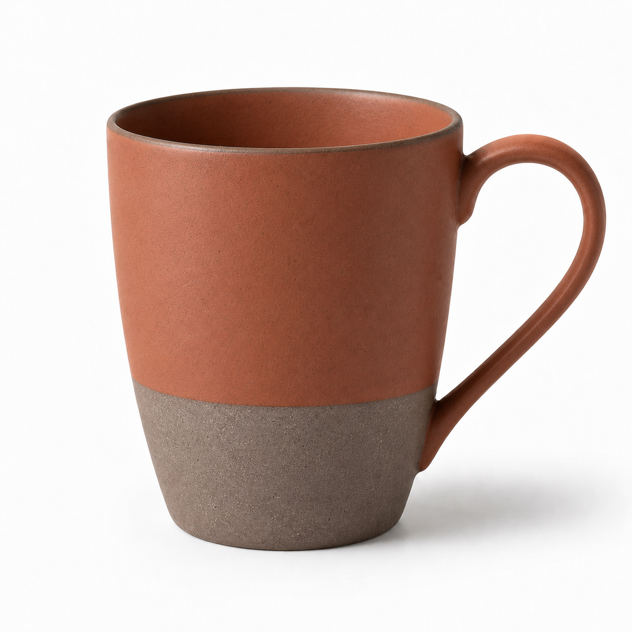 The Black in Sienna — hand-thrown stoneware coffee mug by Slowatom